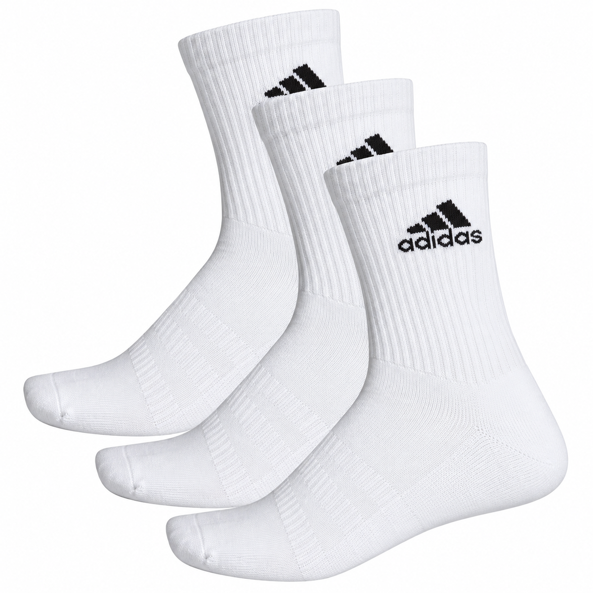 Adidas 3-Pack Socks – White